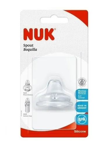 NUK PICO REPUESTO SILICONA ANTIDERRAME  – Pañalera Belyan